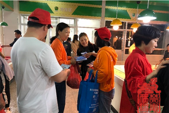 图为禁毒宣传活动现场